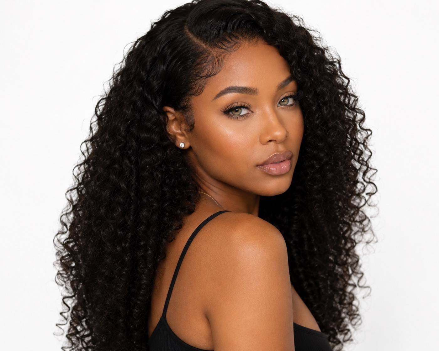 Deep natural curls · Maison Ivory transformation
