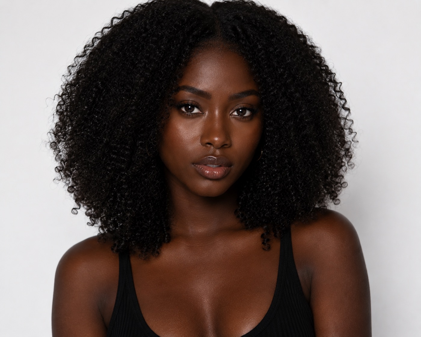 Natural textured curls · Maison Ivory transformation